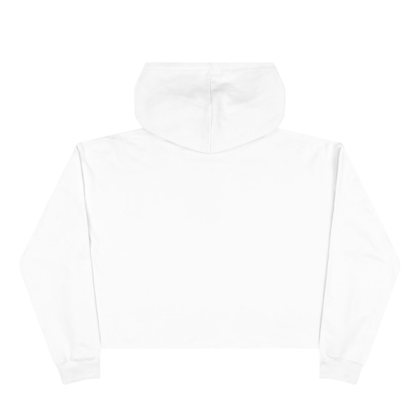 Vibrant USA No Space for Hate Graphic Crop Hoodie -