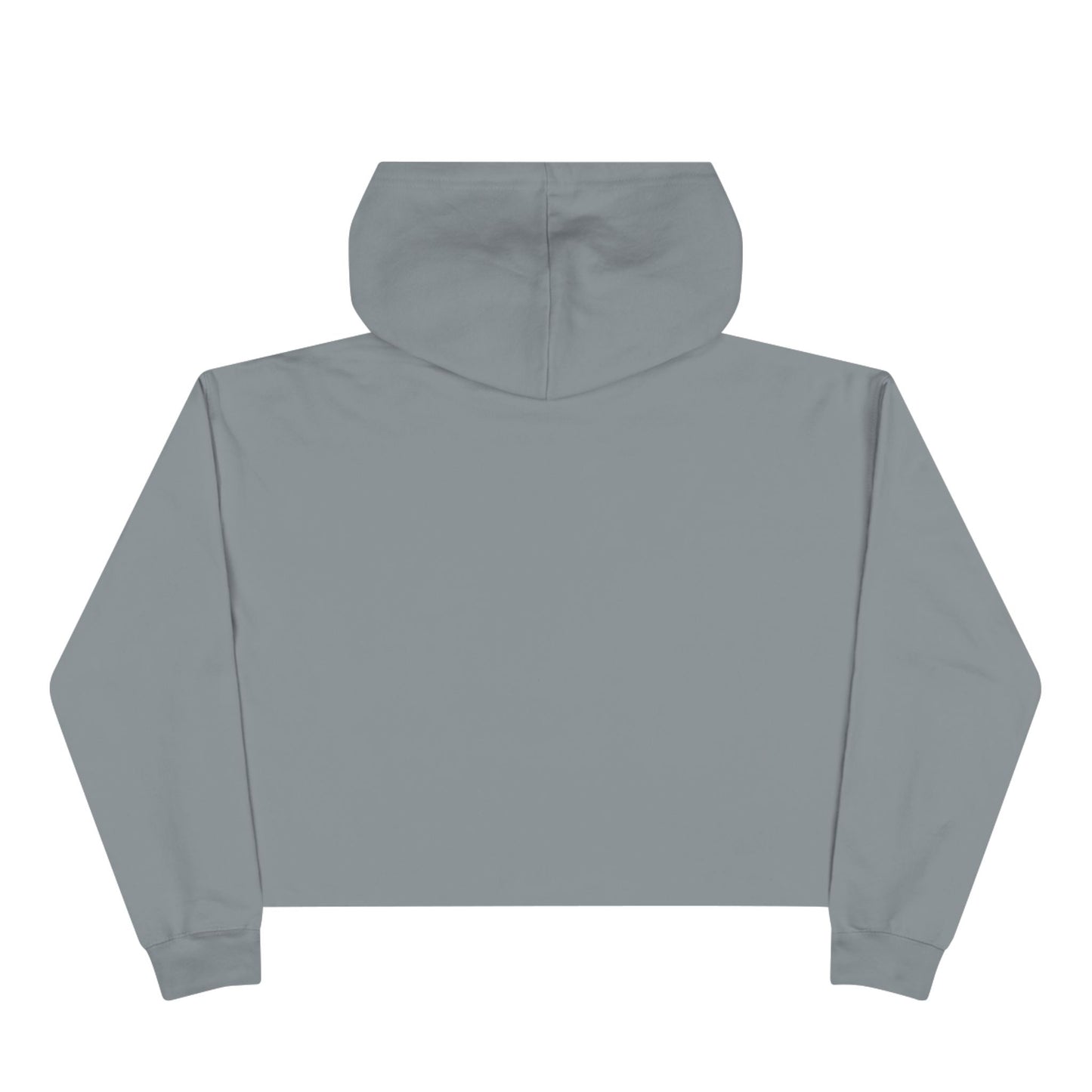 Vibrant USA No Space for Hate Graphic Crop Hoodie -