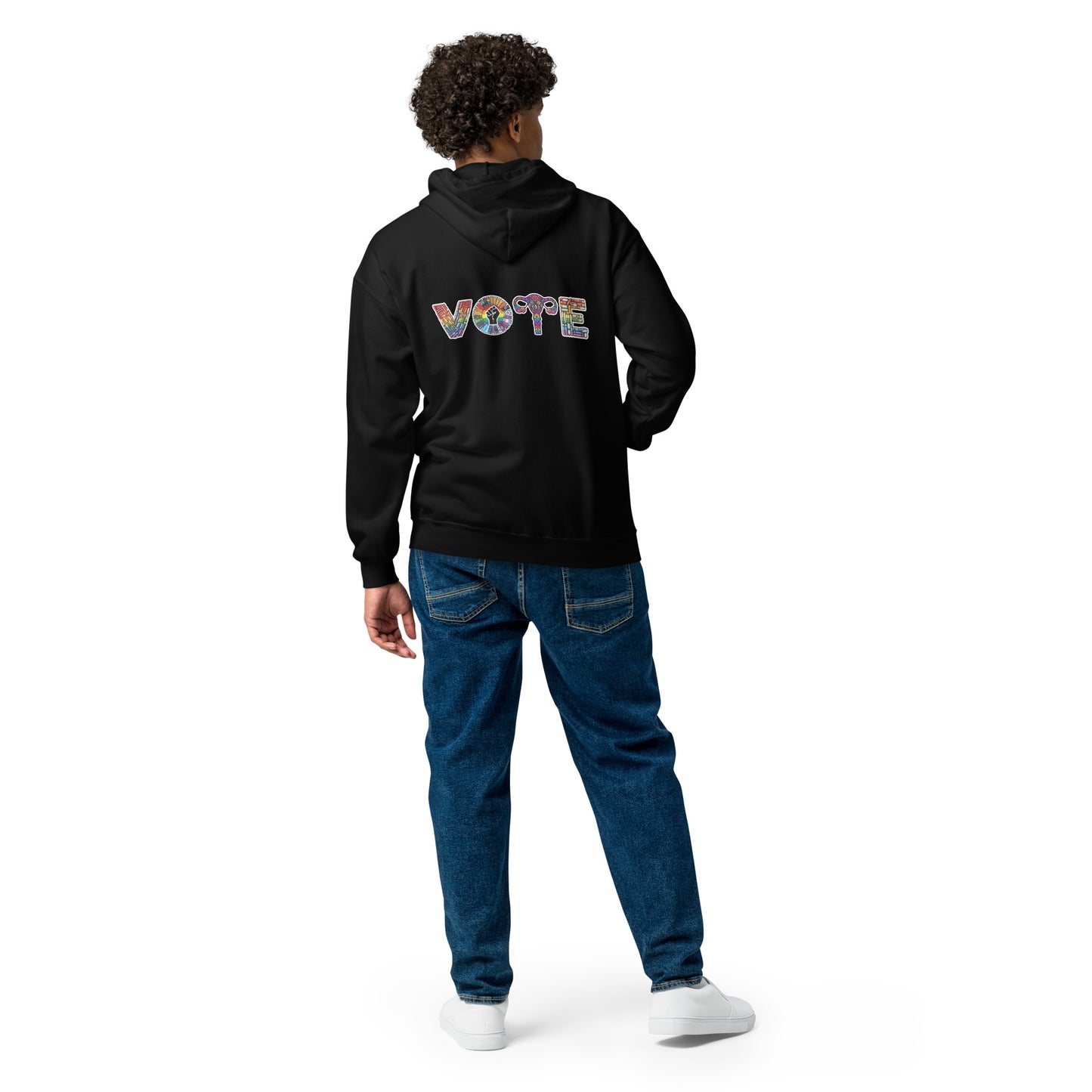Vote Unisex heavy blend zip hoodie
