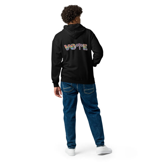 Vote Unisex heavy blend zip hoodie