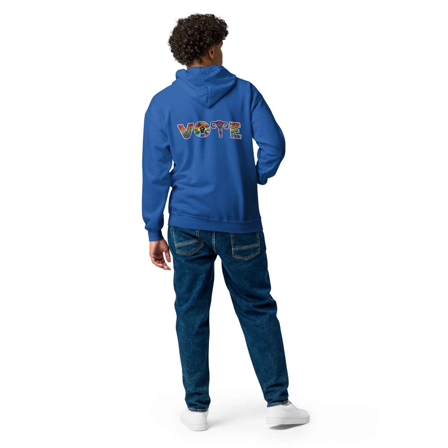Vote Unisex heavy blend zip hoodie