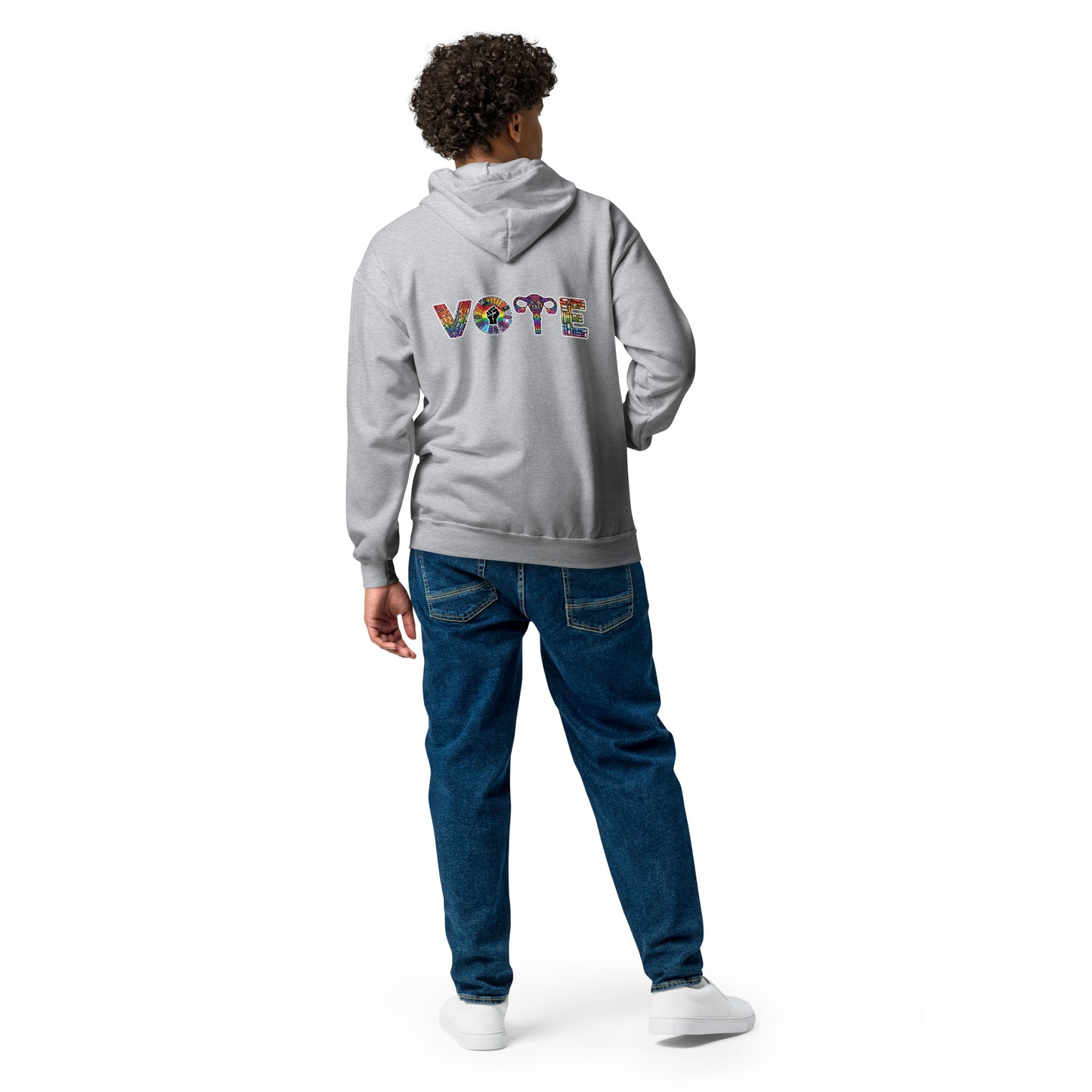 Vote Unisex heavy blend zip hoodie
