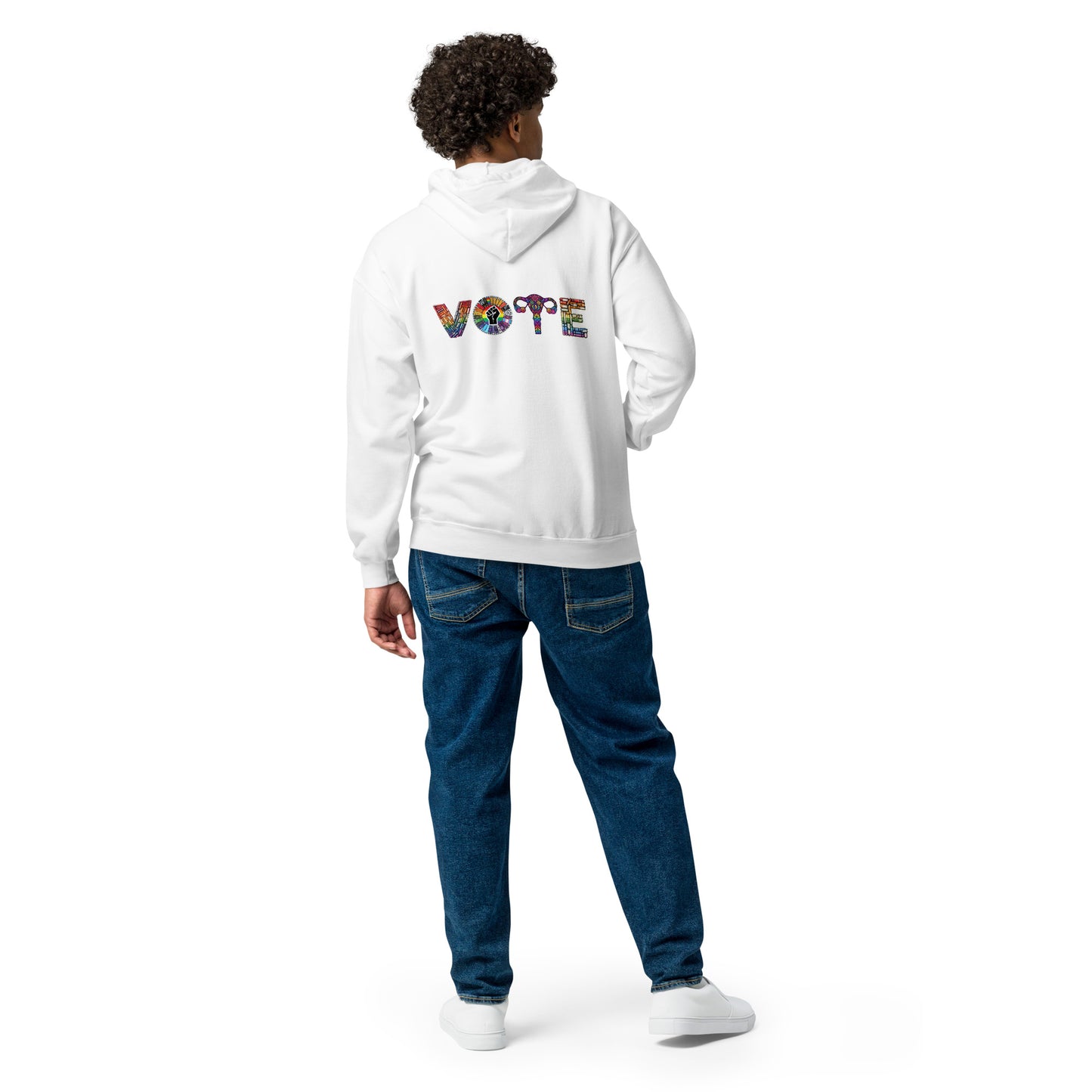 Vote Unisex heavy blend zip hoodie