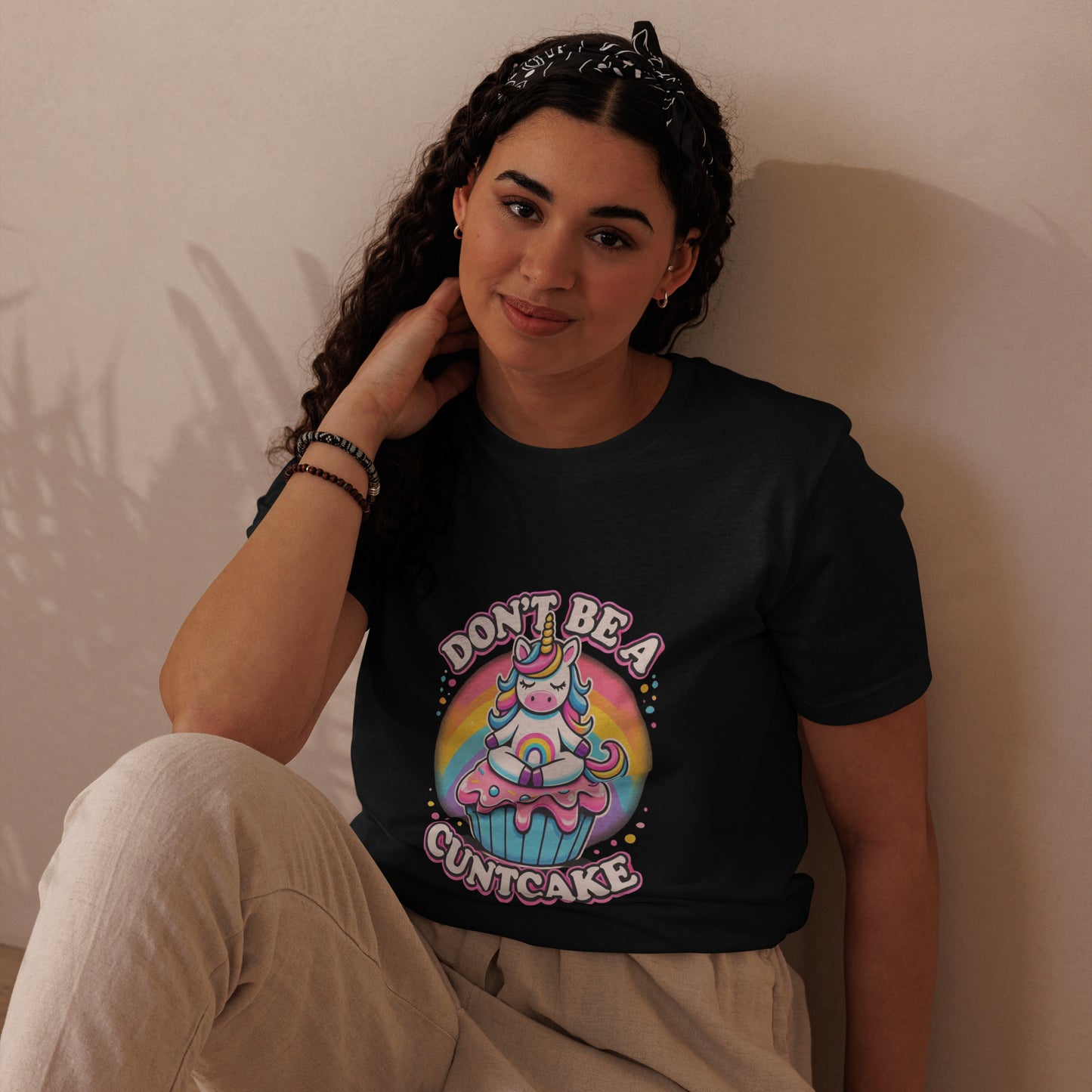 Don't be a cuntcake Unisex  eco t-shirt