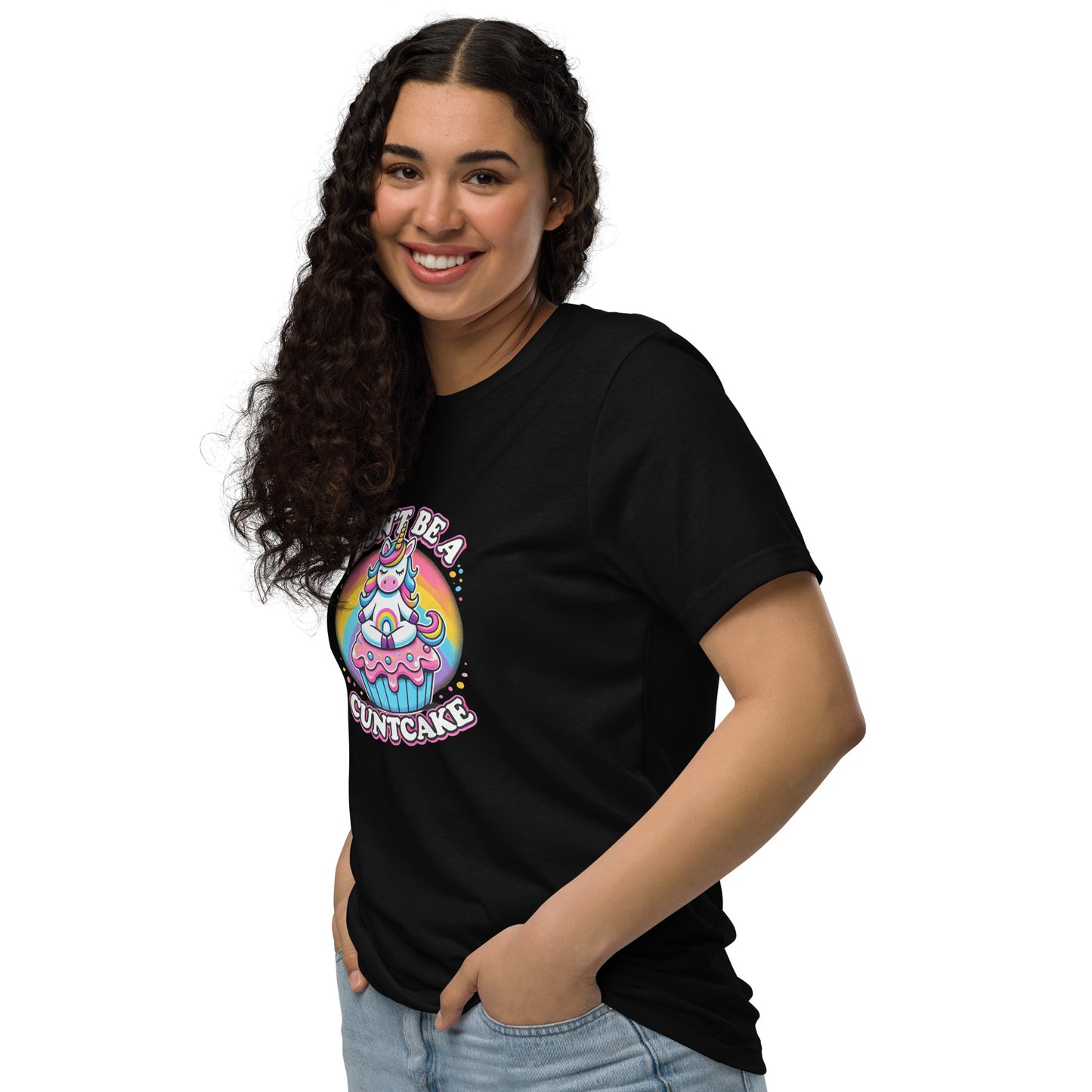 Don't be a cuntcake Unisex  eco t-shirt